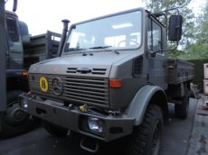 Z8994 - V22771 Unimog U1350L Belgisch leger NIEUW Slechts 11929 km