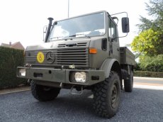Z8999 - V23389 Unimog U1350L Belgisch leger in NIEUWSTAAT