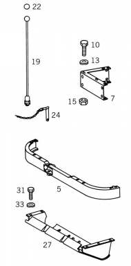 Satz Peilstäbe für Unimog 404 A0005951001